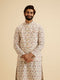 Manyavar Charismatic Beige Nehru Jacket