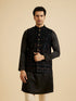 Manyavar Emerald Elegance Nehru Jacket