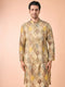 Manyavar Light Mid Green Nehru Jacket