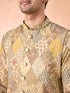Manyavar Light Mid Green Nehru Jacket