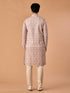 Manyavar Dusty Pink Elegance Nehru Jacket