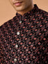 Manyavar Mesmerizing Black Nehru Jacket