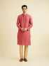 Manyavar Dusty Pink Floral Buta Patterned Jacket Set