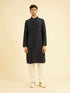 Manyavar Dark Blue Kurta Jacket
