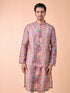Manyavar Lilac Elegance Kurta Jacket Set