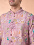 Manyavar Lilac Elegance Kurta Jacket Set