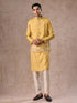 Manyavar Sun Kissed Yellow Kurta Jacket Set