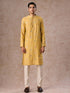 Manyavar Sun Kissed Yellow Kurta Jacket Set