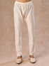 Manyavar Elegant Cream Kurta Jacket Set