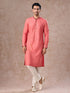 Manyavar Coral Elegance Kurta Jacket Set