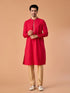 Manyavar Rani Pink Kurta Jacket Set