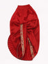 JBN CREATION Boy's Gold And Maroon Angrakha Kurta and Dhoti Set