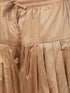 JBN CREATION Boys' Gold Cotton Silk Blend Kurta and Dhoti Pant Set