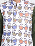 Boys' Quirky Chasma Print Nehru Jacket
