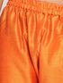 JBN Creation Boys' Orange Cotton Blend Kurta Pyjama Set