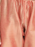 JBN Creation Boys' Pink Cotton Blend Kurta Pyjama Set
