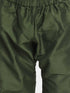 Vastramay Boy's Mehandi Green Cotton Blend Kurta Pyjama Set