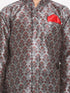 Vastramay Boys Silk Blend Digital Printed Kurta and Pyjama Set