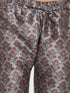 Vastramay Boys Silk Blend Digital Printed Kurta and Pyjama Set