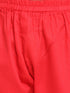JBN CREATION Boy's Printed Dupatta Attached With A Belt Red Kurta And Pyjama Set