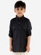 Vastramay Boy's Black Pathani Kurta