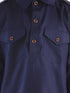Vastramay Boys' Blue Pathani Kurta