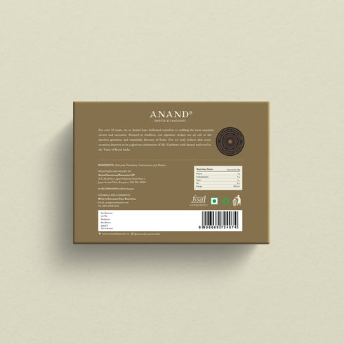 Anand Sweets JHEEL BATTI | ASSORTED DRY FRUITS