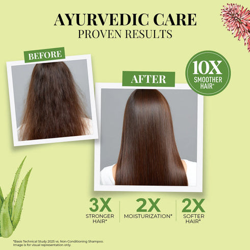 Just Herbs Smooth & Shine Shampoo for Dry and Frizzy Hair
