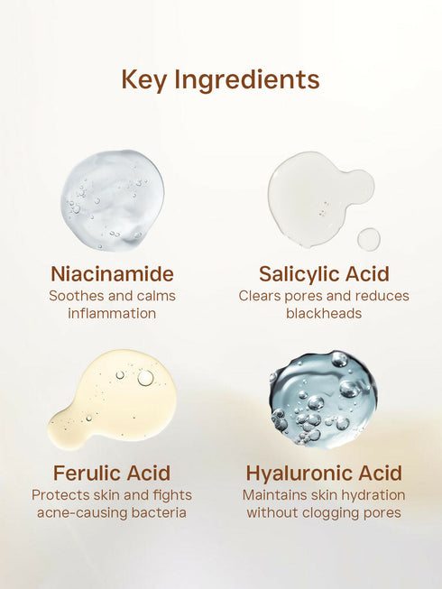 Flawora Anti Acne Serum to reduce Blackheads