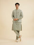Manyavar Emerald Radiance Kurta Jacket Set