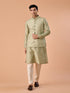 Manyavar Verdant Elegance Kurta Jacket Set