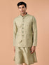 Manyavar Verdant Elegance Kurta Jacket Set