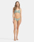 Jockey Medium Coverage Tencel Lyocell Mid Waist Bikini With Concealed Waistband | Iceberg Green