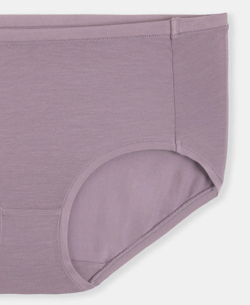 Jockey Full Coverage Tencel Lyocell Mid Waist Full Brief With Concealed Waistband | Minimal Grey