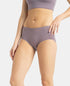 Jockey Full Coverage Tencel Lyocell Mid Waist Full Brief With Concealed Waistband | Minimal Grey