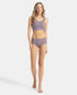 Jockey Full Coverage Tencel Lyocell Mid Waist Full Brief With Concealed Waistband | Minimal Grey