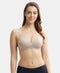 Jockey Wirefree Padded Tencel Lyocell Stretch Full Coverage Multiway T-Shirt Bra with Adjustable Straps - Mushroom
