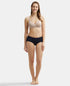 Jockey Wirefree Padded Tencel Lyocell Stretch Full Coverage Multiway T-Shirt Bra with Adjustable Straps - Mushroom