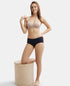 Jockey Wirefree Padded Tencel Lyocell Stretch Full Coverage Multiway T-Shirt Bra with Adjustable Straps - Mushroom