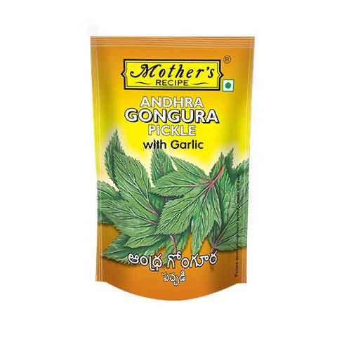 Mother's Recipe Andhra Gongura Pickle With Garlic