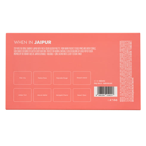 MAKEZMIA When in Jaipur 8-Color Blush Palette