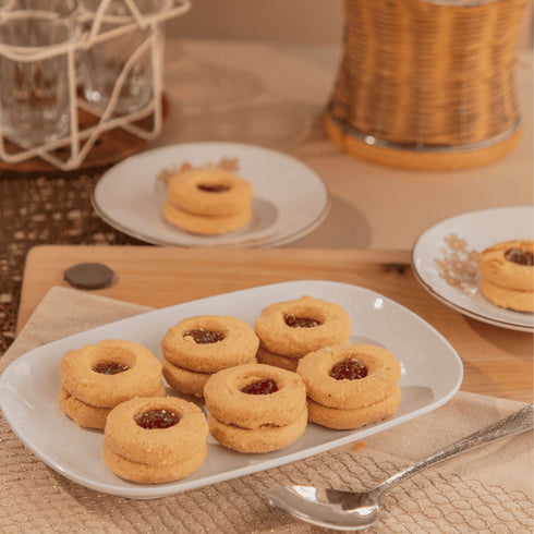 Jagdish Jam Dot Cookies