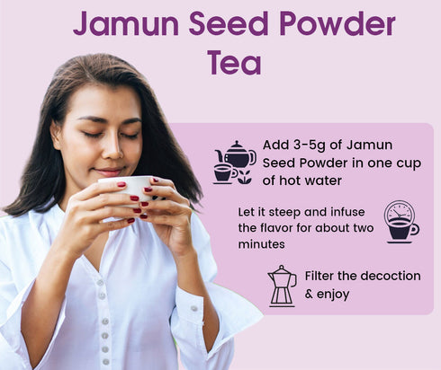 Atiya Herbs Jamun Seed Powder