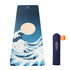 Wiselife PU Printed & Natural Rubber Yoga Mat - 6mm Japanese Wave