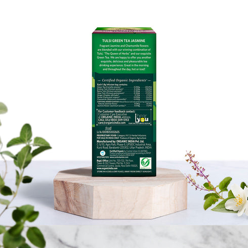 Organic India Tulsi Green Tea Jasmine