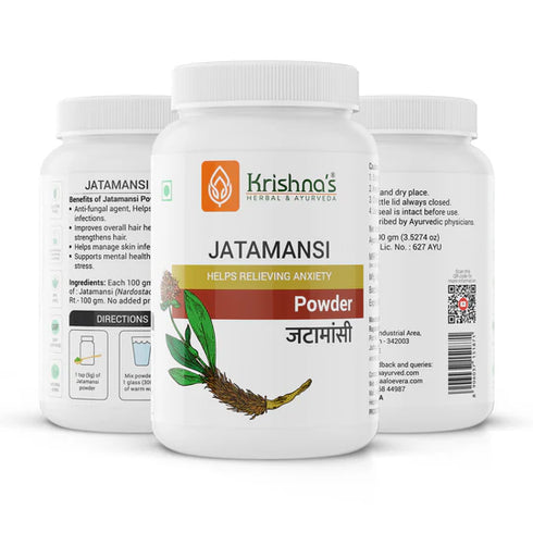 Krishna'S Herbal & Ayurveda Jatamansi Powder