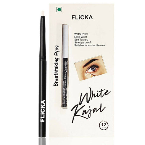 Flicka Breathtaking Eyes Kajal | White