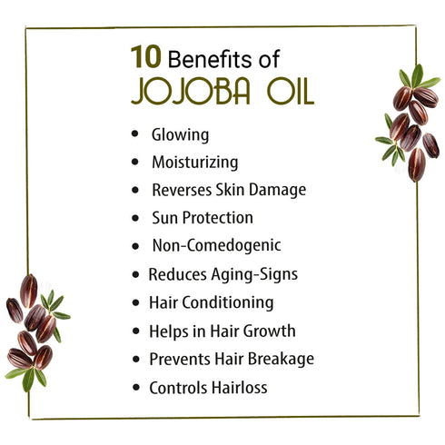 Keya Seth Aromatherapy Jojoba Oil for Face, Body & Hair Moisturizing