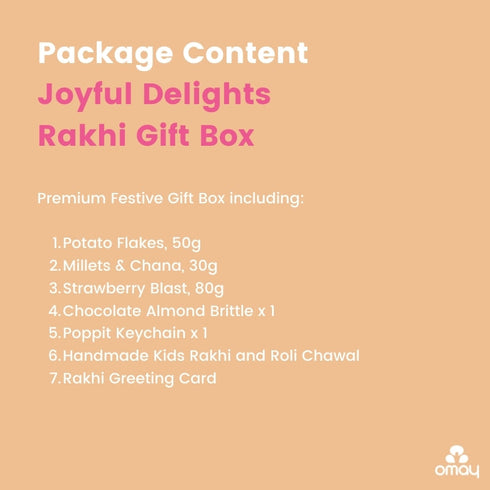Omay Foods Joyful Delights Rakhi Gift Box