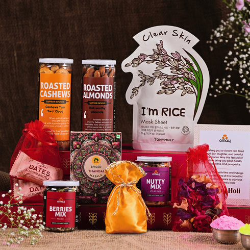 Omay Foods Joyful Radiance Holi Gift Box